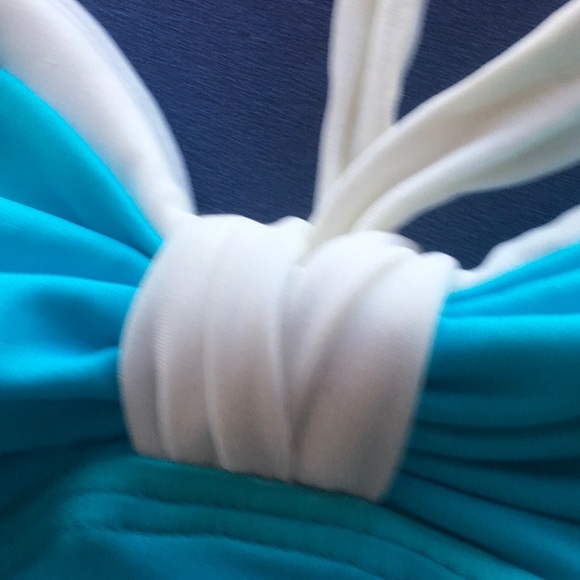 Bathing suit top Tankini with halter tie top - Picture 2 of 6